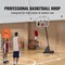 Adjustable Portable Basketball Hoop Set for Kids and Adults Indoor and Outdoor